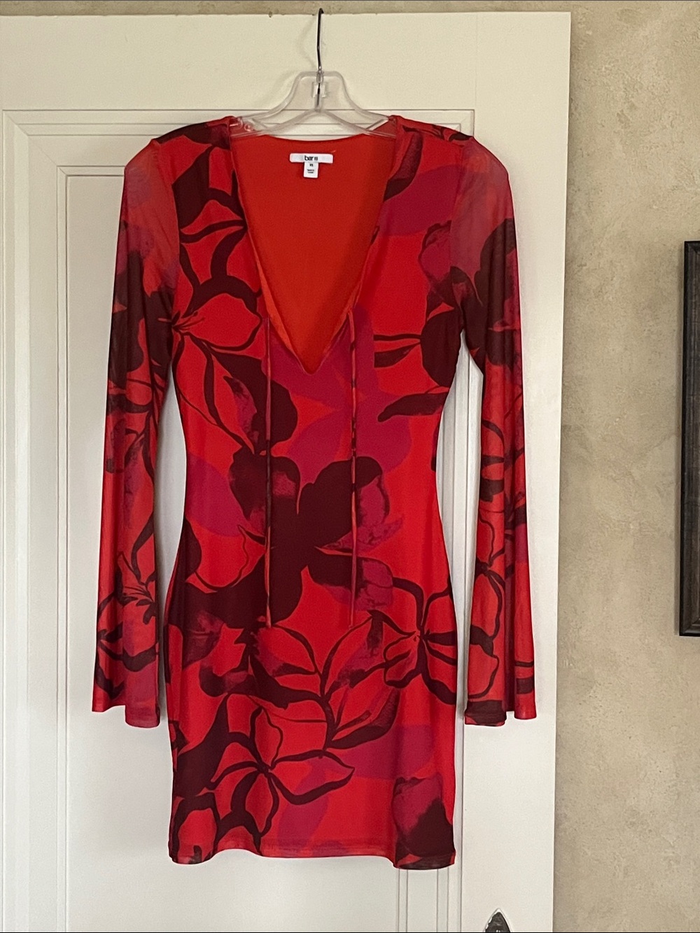 NWT Bar lll Floral Mini Dress Size XS
